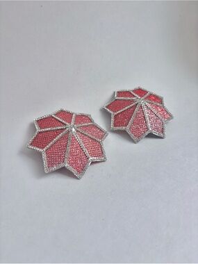 Pink Burlesque Starburst Pasties